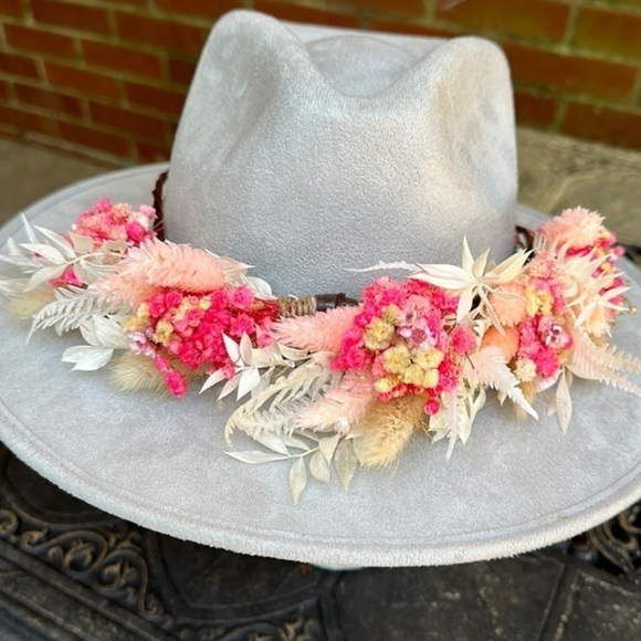 One summer hat that can be worn two ways  floral wreath and a little bling main image 7